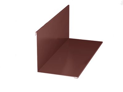 Планка угла внутреннего 50х50х2000 ПЭ RAL 8017