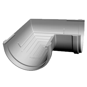 Угловой элемент 90 гр. Пломбир