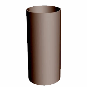 Водосточная труба 3м Шоколад