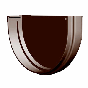 Заглушка желоба Шоколад