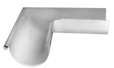 Угол желоба внешний 