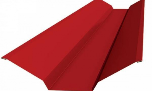 Планка ендовы верхняя 76х76х2000 ПЭ RAL 3005