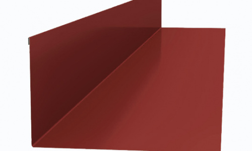 Планка примыкания верхняя 250х147х2000 ПЭ RAL 3005