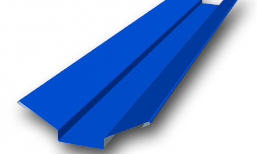 Планка ендовы верхняя 76х76х2000 ПЭ RAL 5005