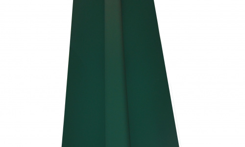 Планка ендовы верхняя 76х76х2000 ПЭ RAL 6005