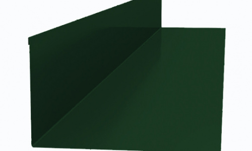 Планка примыкания верхняя 250х147х2000 ПЭ RAL 6005