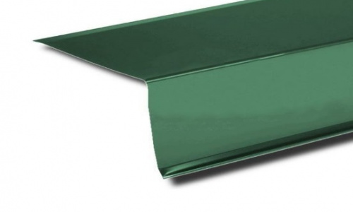 Планка торцевая 90х115х2000 ПЭ RAL 6005