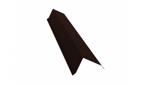 Планка торцевая 90х115Х2000 ПЭ RAL 8017