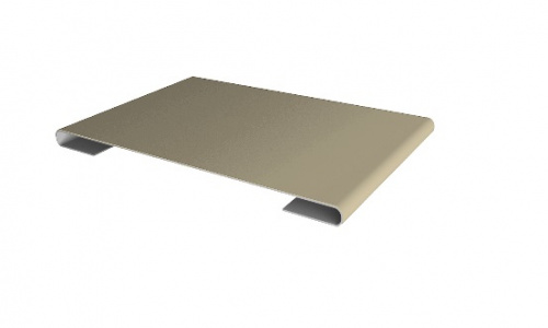 Планка стыковочная 60х2000 ПЭ RAL 1015