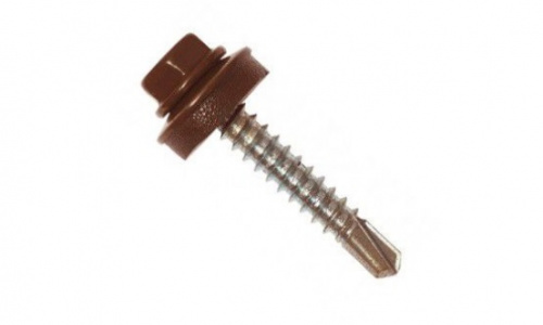 Саморез кровельный 4,8х(28-38) RAL 8017
