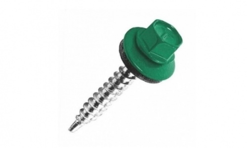 Саморез кровельный 4,8х(51-80) RAL 6005