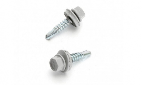 Саморез кровельный 4,8х(51-80) RAL 7004