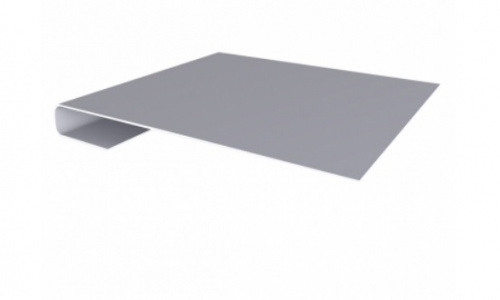 Планка завершающая 65х2000 ПЭ RAL 7004