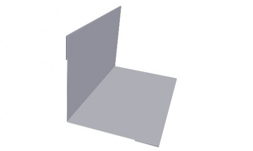 Планка угла внутреннего 50х50х2000 ПЭ RAL 7004