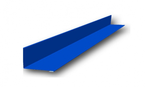 Планка угла внутреннего 50х50х2000 ПЭ RAL 5005