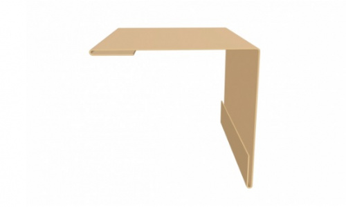 Планка угла наружного 50х50х2000 ПЭ RAL 1014