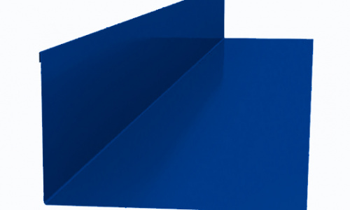 Планка примыкания верхняя 250х147х2000 ПЭ RAL 5002