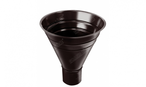 Воронка водосборная 250/90мм RAL 8017 GL