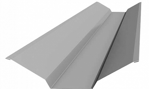 Планка ендовы верхняя 76х76х2000 ПЭ RAL 7004