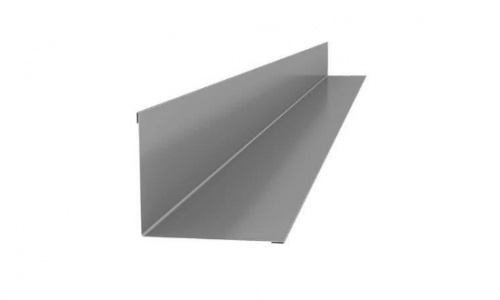 Планка примыкания верхняя 250х147х2000 ПЭ RAL 7004