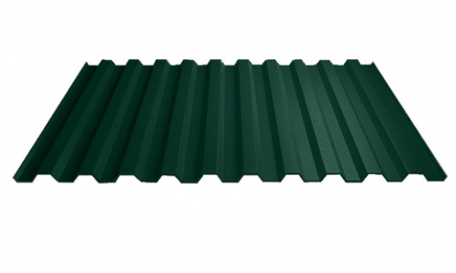 Профлист С21-0.5 ПЭ RAL 6005