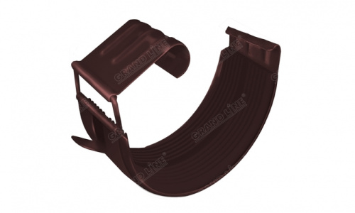 Соединитель желоба 150мм RAL 8017 GL