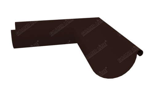 Угол желоба внутренний 90гр 150мм RAL 8017 GL