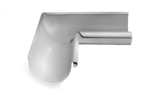 Угол желоба внутренний 90гр 150мм RAL 9003 GL