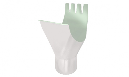 Воронка 150/100мм RAL 9003 GL