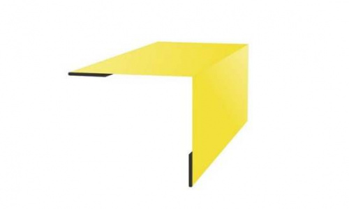 Планка угла наружного 50х50х2000 ПЭ RAL 1018