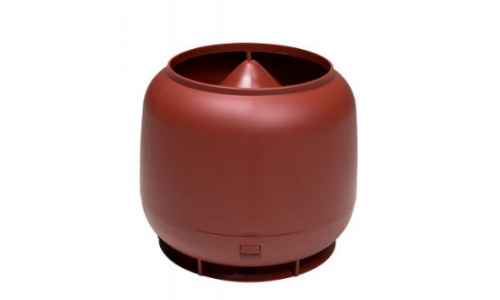 Колпак для трубы 160 мм красный