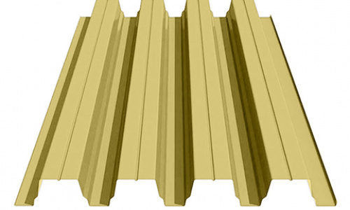 Профлист Н75-0,7 ПЭ RAL 1015