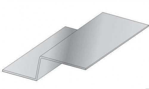 Профиль Z-образный 20*20*40*3000мм (оцинк-1,2)