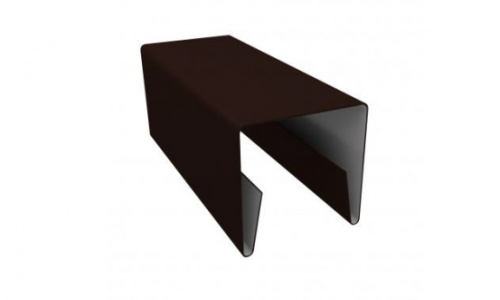 Планка заборная 30х15х25х2000 (ПЭ-8017-0,4)