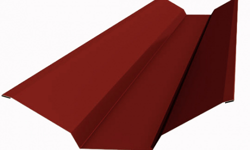 Планка ендовы верхняя 76х76х2000 ПЭ RAL 3011