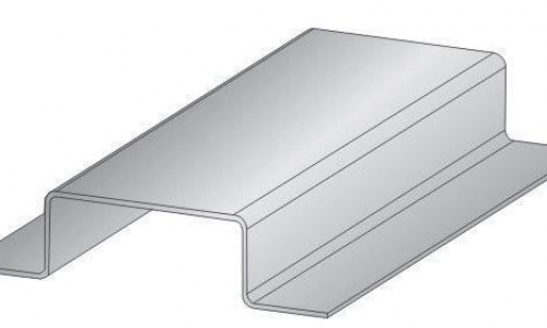 Крепежный профиль П–образный 65х21,5х20 3м ОЦ 0,9
