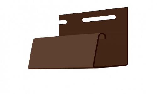 Фасадный J-профиль Жжёный