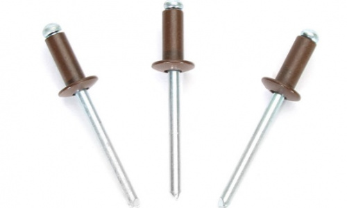 Заклёпка 3,2х8 мм ал/ст RAL8017