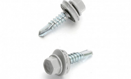 Саморез 5,5х19 RAL 7004