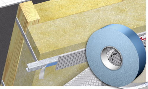 Двухсторонняя соединительная лента для пароизоляции DELTA-DUO-TAPE 