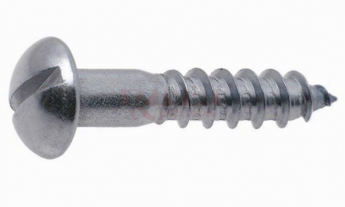 Шуруп с полукруглой головкой 6,3х38