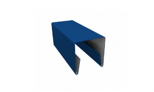 Планка заборная 30х15х25х2000 ПЭ RAL 5005