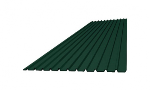 Профлист С10-0.7 ПЭ RAL 6005