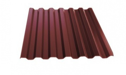 Профлист С21-0.5 ПЭ RAL 3009