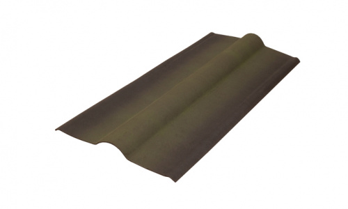 Конек черепица Ондулин зеленый