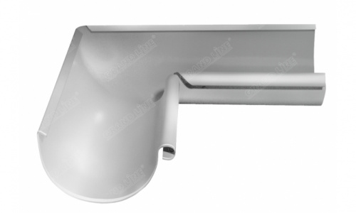 Угол желоба внутренний Optima, 90 гр. 125 мм,RAL 9003