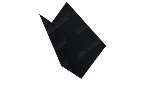 Планка примыкания верхняя 0,5 twincolor Ral 9005 147х250