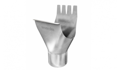 Воронка Optima 125/90 мм RAL9003