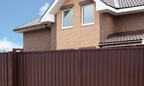 Ворота Премиум 2,0х3,6м  коричневый RAL 8017