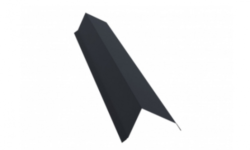 Планка торцевая 90х115х2000 ПЭ RAL 7024